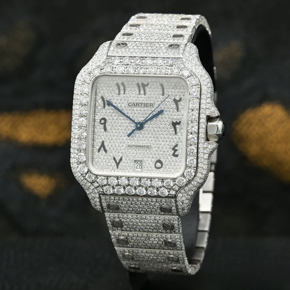 VVS1 Cartier Santos XL Watch