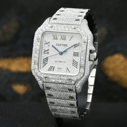 VVS1 Cartier Santos XL Watch